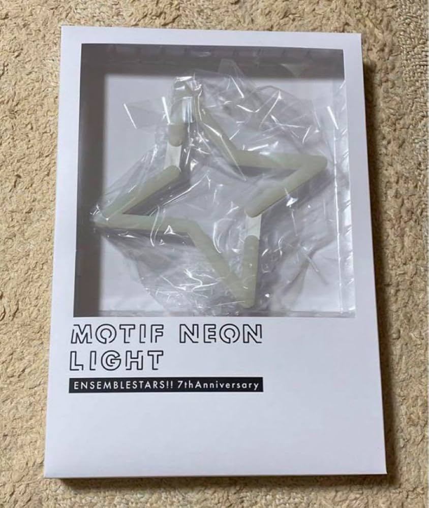 Amazon.co.jp: あんスタ 7周年 モチーフネオンライト 氷鷹北斗